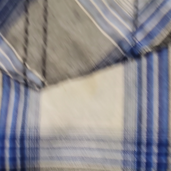 Helix Blue Casual Button Down Shirt - Picture 5 of 6